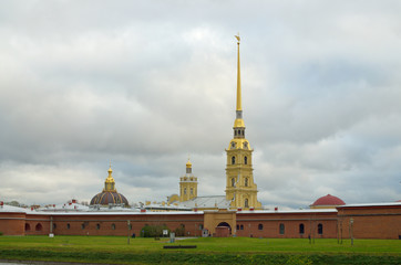 View of the Peter and Paul fortress.