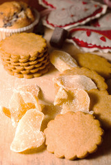 winter sweets and cookies