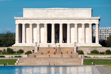 The Lincoln Memorial in Washington D.C.