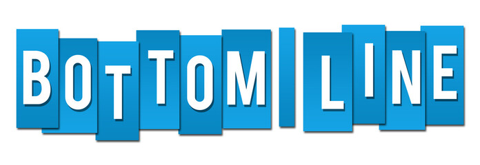 Bottom Line Blue Stripes 