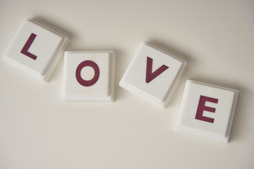 Love Buchstaben