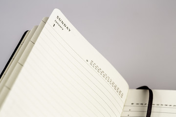1st January, first day of new year in the calendar