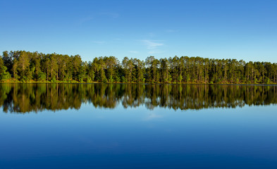 Calm Lake Reflections