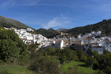 Fototapeta na wymiar Pueblos de la provincia de Málaga, Igualeja