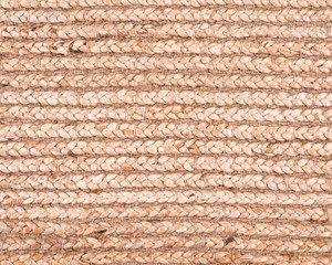 Jute pile hand woven beige area rug like artistic background