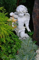 Engel mit Laterne