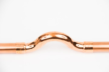 Fototapeta premium The part of copper installation