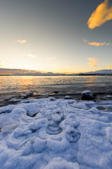 Coast of the Norwegian Sea.Tromso