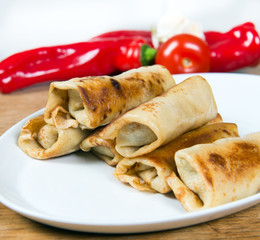 the stuffed pancakes