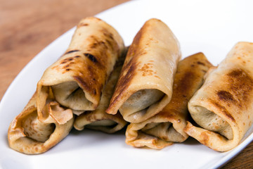 the stuffed pancakes
