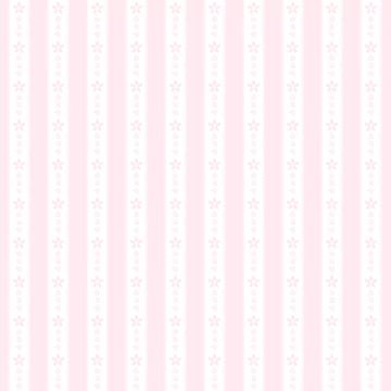 かわいい花の縦レース シームレスパターン ピンク 背景素材 ベクター Stock Vector Adobe Stock