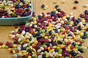 Dried Beans Ready to make Soup