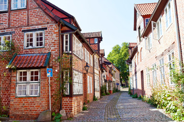 Fototapeta na wymiar historisches Lüneburg