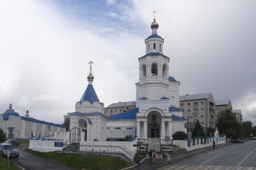 Fototapeta na wymiar the church in kazan,russian federation