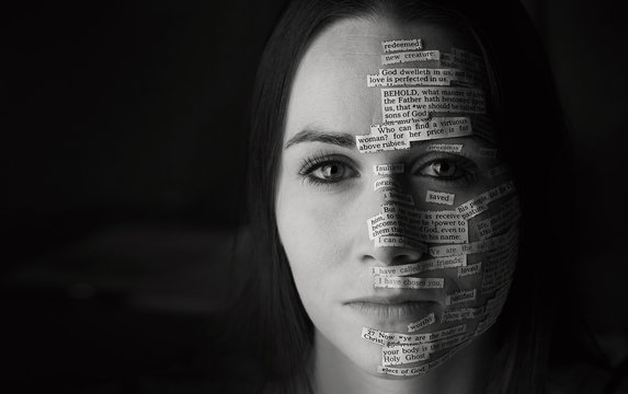 Bible verses on woman's face