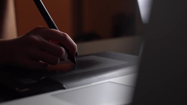 working with Drawing tablet for a computer