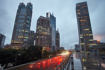 Raining Shanghai