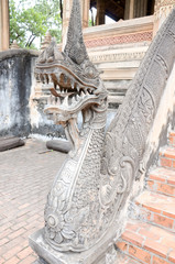 the Lao Dragon sculpture in Vientiane 