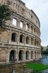 Beautiful Colisseum - the impressive Colosseum of Rome