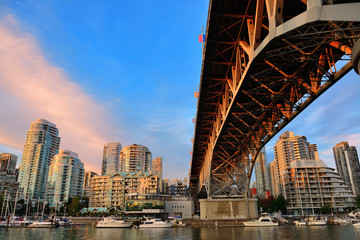 Fototapeta premium Vancouver False Creek