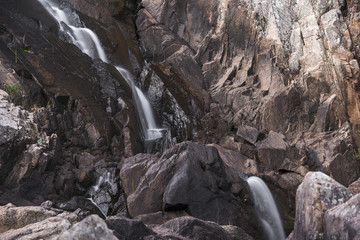 Crows Nest Falls and creek in Crows Nest Falls National Park, Oxenford.