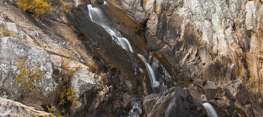 Crows Nest Falls and creek in Crows Nest Falls National Park, Oxenford.