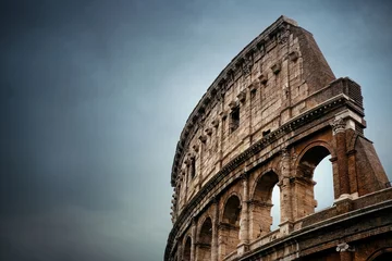 Crédence de cuisine en verre imprimé Colisée Colosseum in Rome