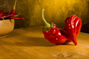 Ripe red pepper