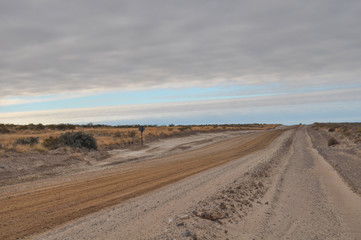 Doradillo beach in Puerto Madryn, Chubut, Argentina