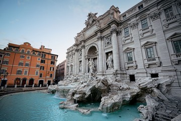 Fototapeta na wymiar Trevi Fountain Rome