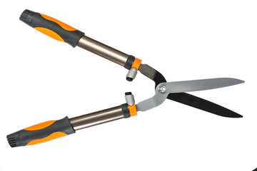 Obraz premium Gardening Scissors Isolated on White Background