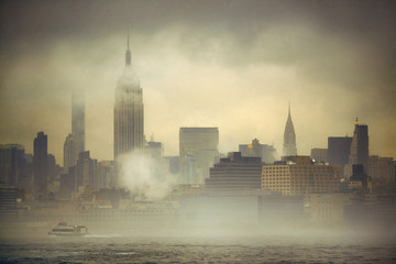 New York City fog