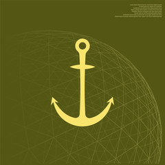 Anchor solid body symbol