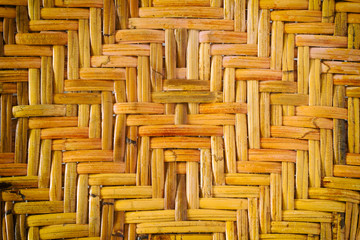 Wicker or rattan pattern as texture and  background