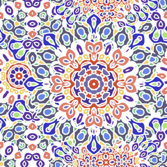 Mandala pattern for printing on fabric or paper.