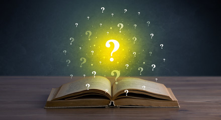 Question marks over book