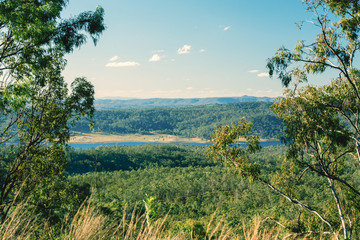 Cressbrook Dam in Biarra, Queensland