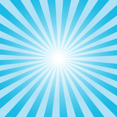Fototapeta premium blue color burst background. Vector illustration
