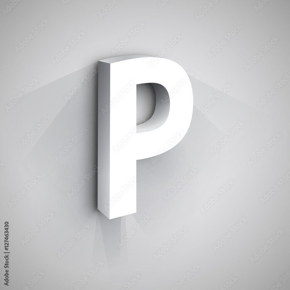Poster abstract vector logo design template