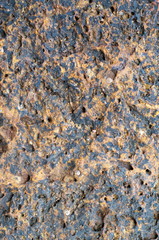 Surface material.
Surface showed a pattern of different multiple.


