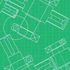 Mechanical Engineering drawing.
