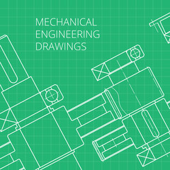 Mechanical Engineering drawing.
