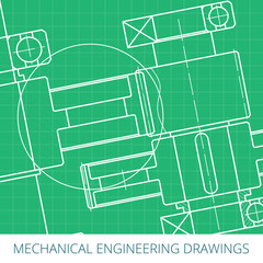 Mechanical Engineering drawing.