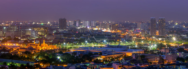 Bangkok city view.