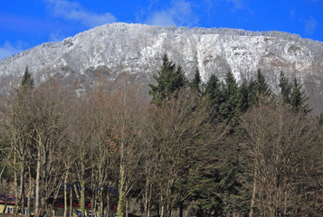 The mountains in Krasnaya Polyana, Sochi