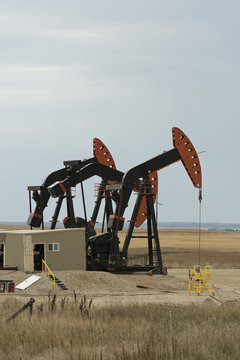 Pumping Oil Well in North Dakota