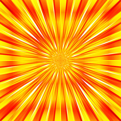Obraz premium Gold sunburst background