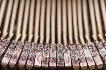 Alte Schreibmaschine