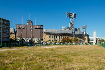 秋の甲子園球場