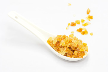 Rock candy.